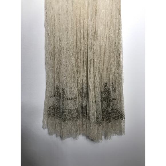 Johnny Was BIYA Women's M Embroidered Mesh Dress Boho Airy Cute Summer Vacation - Picture 7 of 10